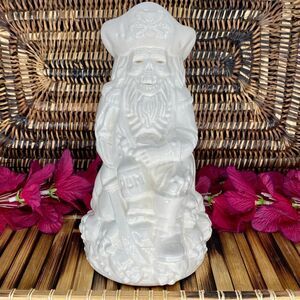 Death & Co Bar Pirate Captain Tiki Mug Limited Edition Designed By THOR White